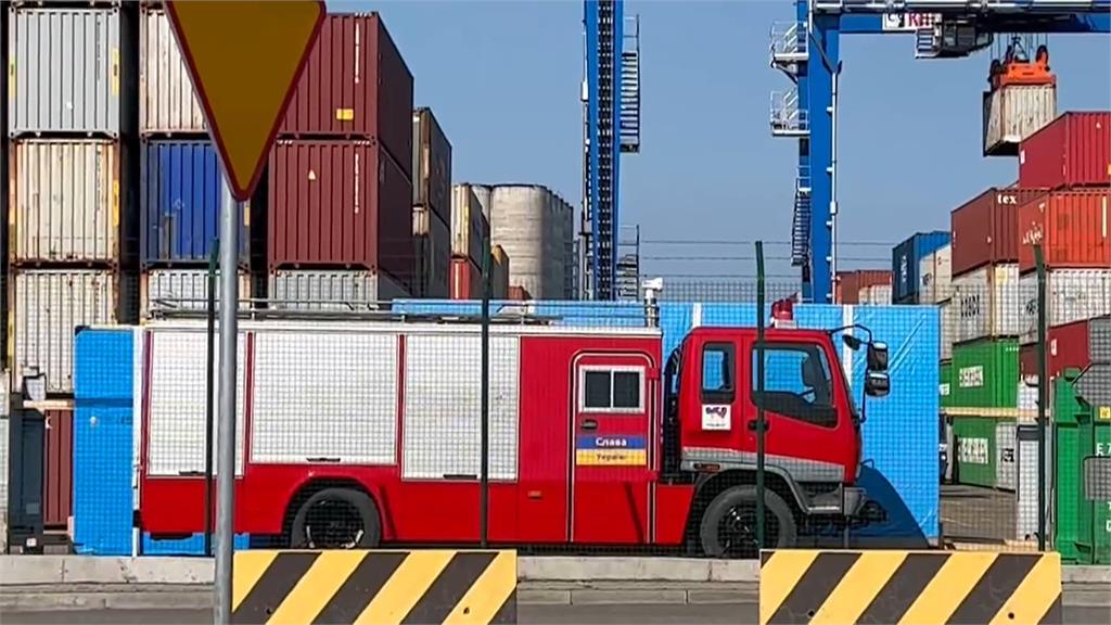 彰化業者砸千萬翻新退役救災車輛 捐給烏克蘭慈善團體