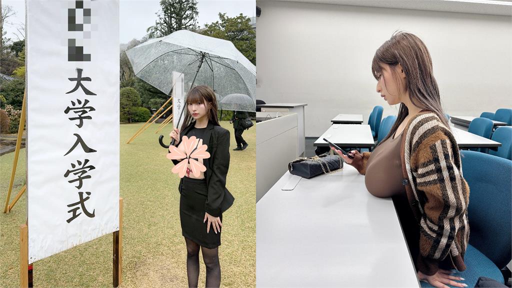 大學隔壁同學「重物放桌上」太震撼!網猛放大「起底真實身分」嚇爛:引退女神