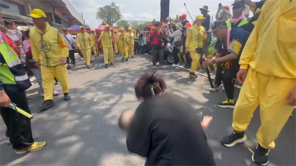 白沙屯媽祖進香第2天駐駕彰化大村 隔日凌晨五點起駕