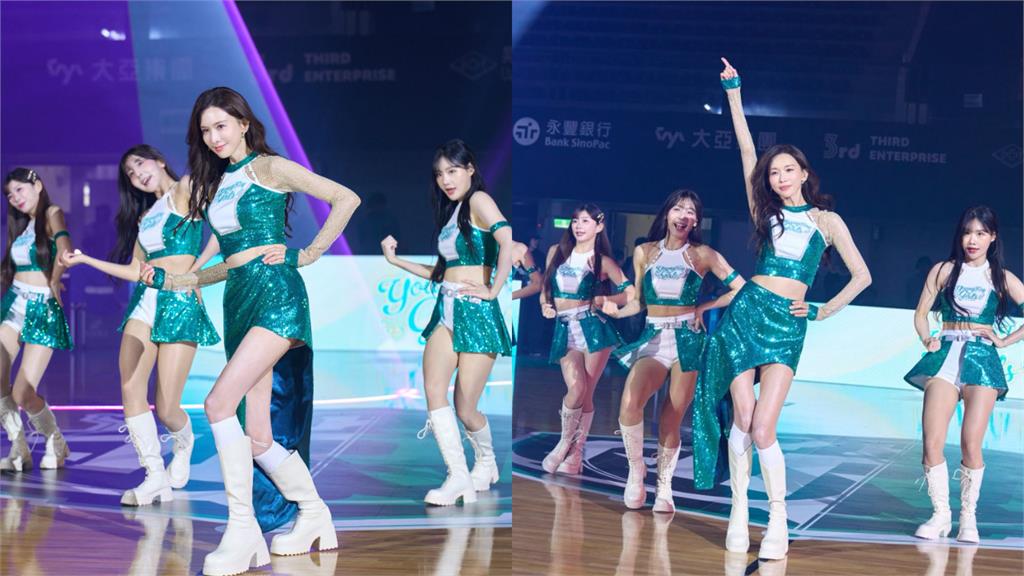 林志玲鬼轉「啦啦隊女神」超香畫面曝！站C位「中空熱舞」網驚：比吉祥物還高