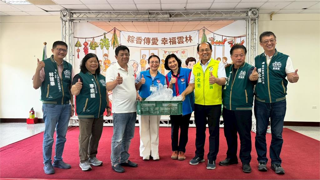 快新聞／民進黨雲林縣黨部攜手劉建國　捐贈近5000顆肉粽送暖