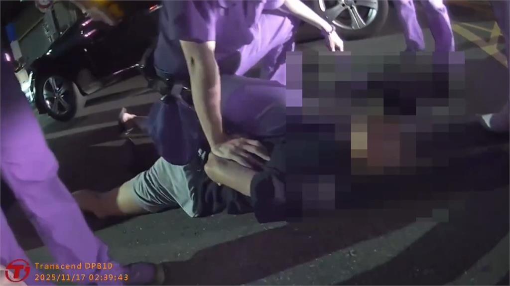 台中治安亮紅燈!改裝車深夜炸街痛毆男子 8人落網疑是討債集團