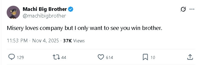 比特幣跌破10萬「黃立成又被清算」!帳戶剩14.9萬美元「深夜發聲了」