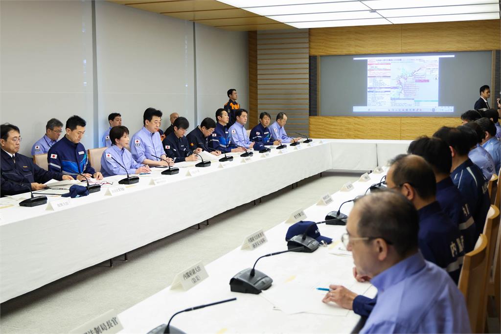 日本「防災日」 模擬8.3強震 首相高市早苗帶領內閣協調應處