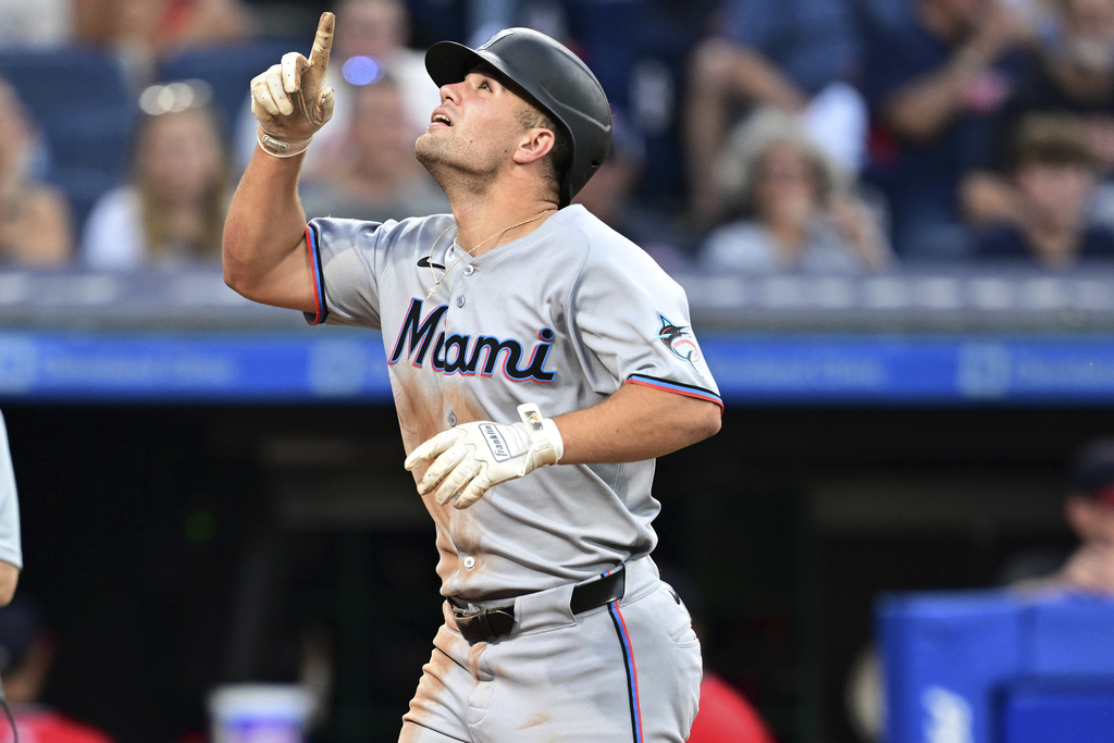 MLB(影)／小魚打者好犀利！馬西單場雙響砲7分打點　平馬林魚隊史紀錄