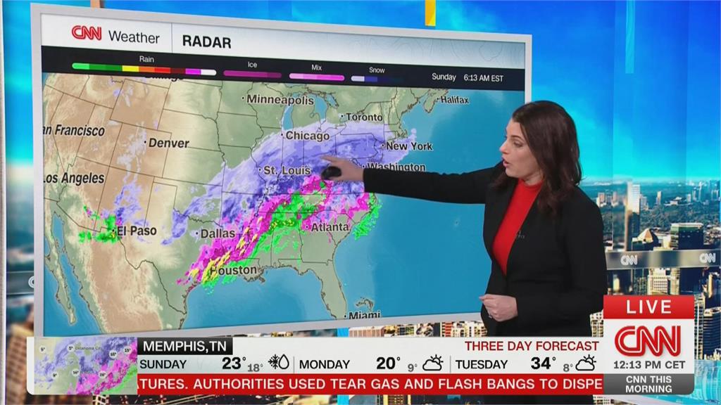 美國風暴釀60萬戶停電　24州發布緊急狀態、影響逾1.7億人