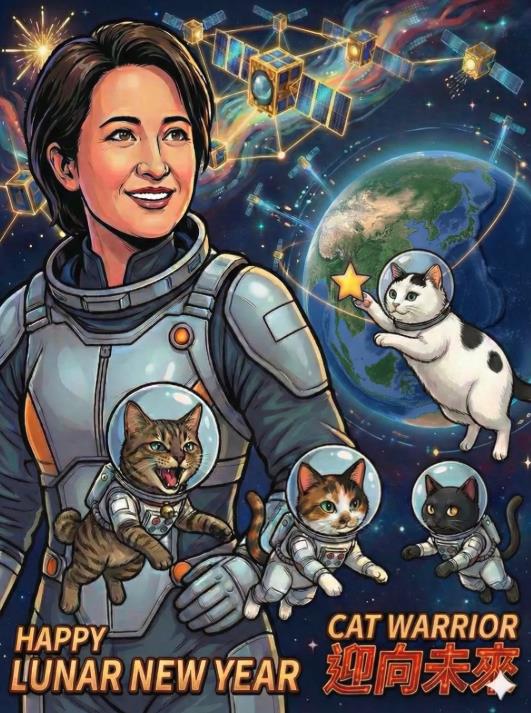 蕭美琴家中4寶「塞進迷你版戰貓帽T」萌翻！突曬「換裝照」網讚：美少女戰士