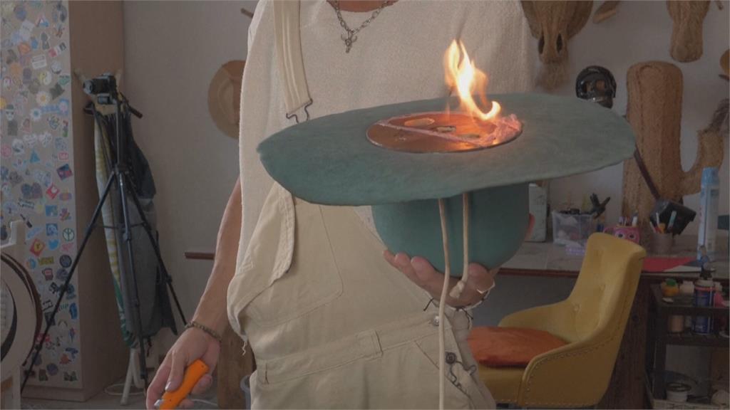 西班牙製帽師自學成才　獨特工藝「火燒帽子」獲好萊塢名人青睞