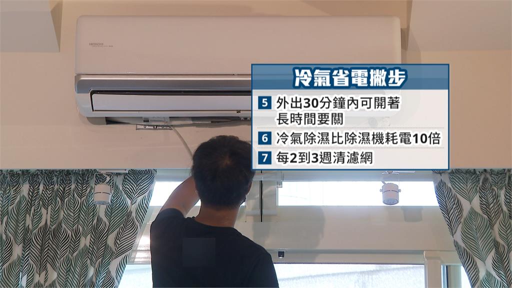 夏天收到電費帳單頭好痛！　台電宣導開冷氣「七大省電撇步」