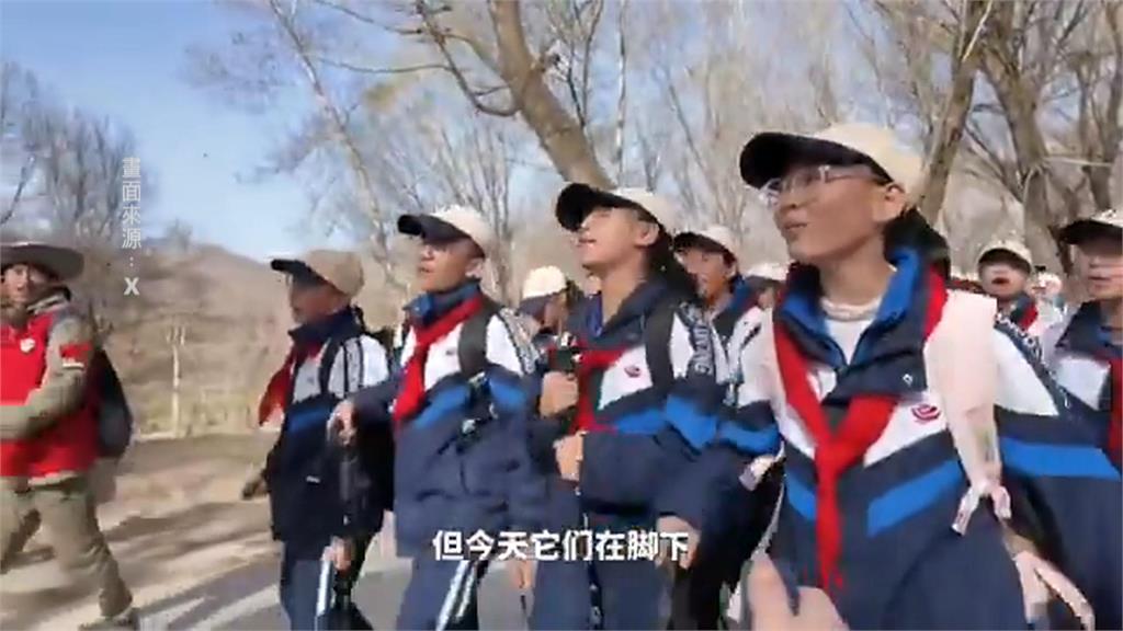 中國3千師生低溫徒步27公里祭烈士　網友批：一點意義都沒有
