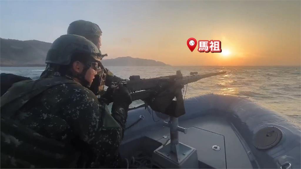 漢光41號演習第七天 賴總統著迷彩服視導雄三飛彈發射車
