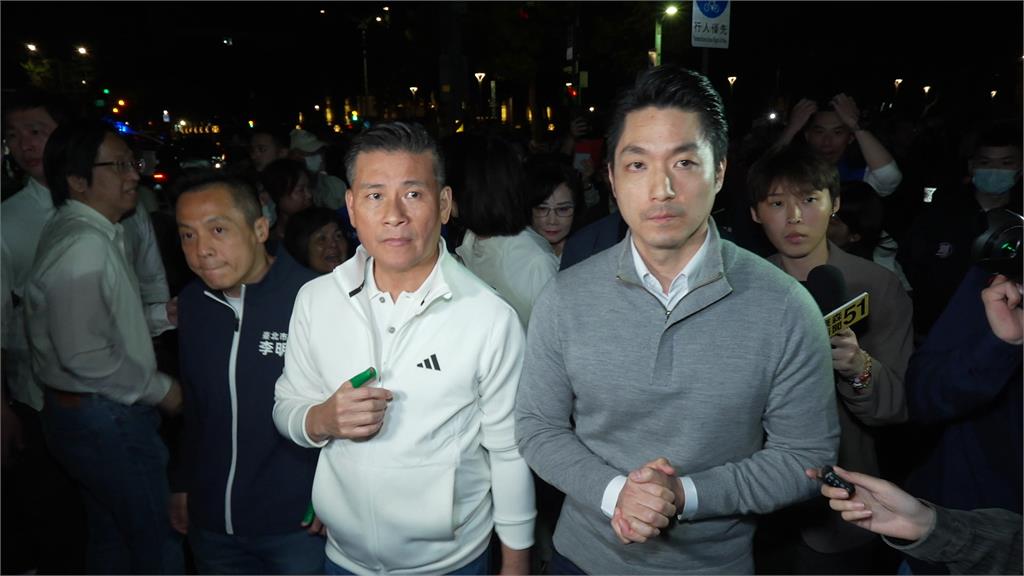 國民黨北檢前「違法陳抗」 蔣萬安帶頭闖禁制區民進黨說話了