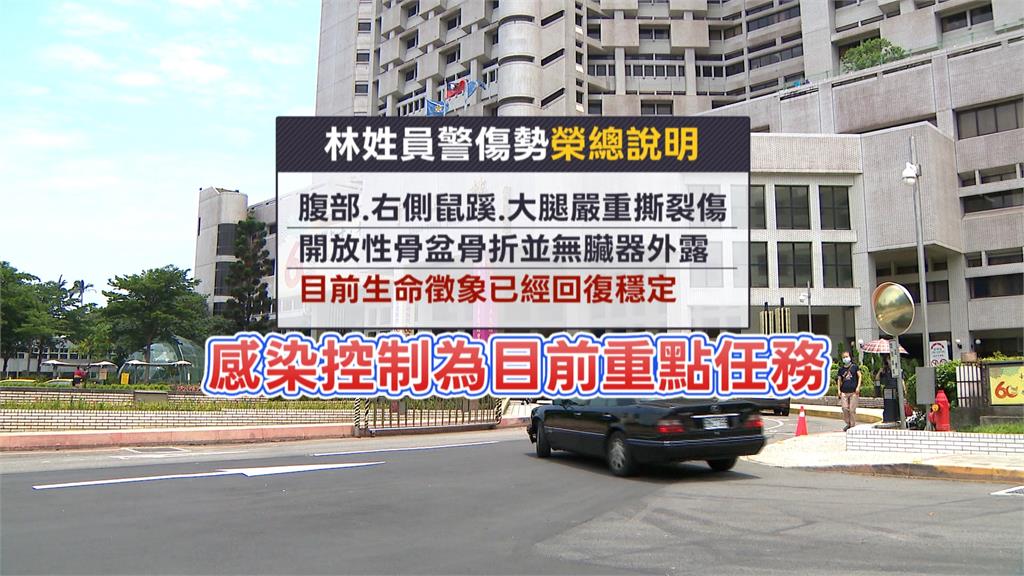 礁溪遭撞員警遭撞傷重「一度危急」　北榮曝傷勢狀況