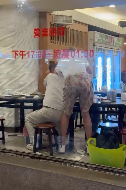 黃湯下肚聊天爆口角 台北熱炒店上演大亂鬥