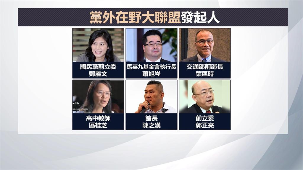 「黨外在野大聯盟」反罷 館長也是成員 被質疑「親中大集合」