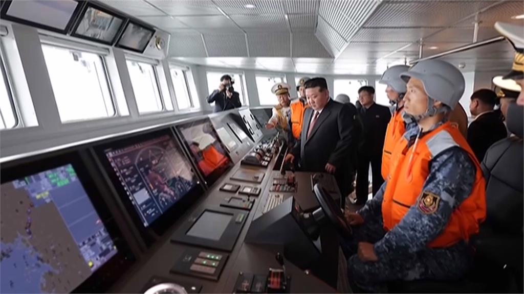 勞動黨慶在即! 金正恩出席國防展高調視察驅逐艦