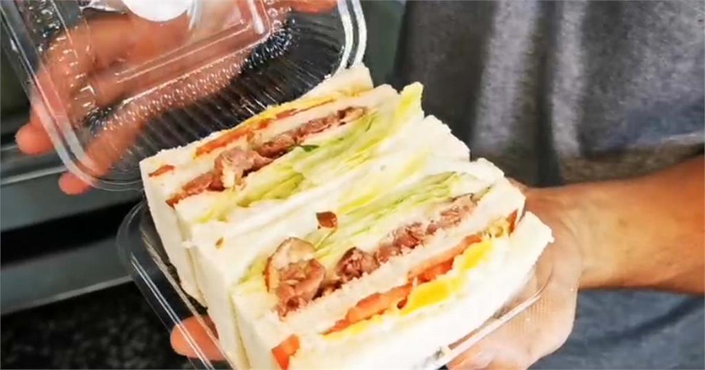 快新聞/蔡英文二度造訪! 指定要吃「這口味」三明治 店家驚喜:很親民