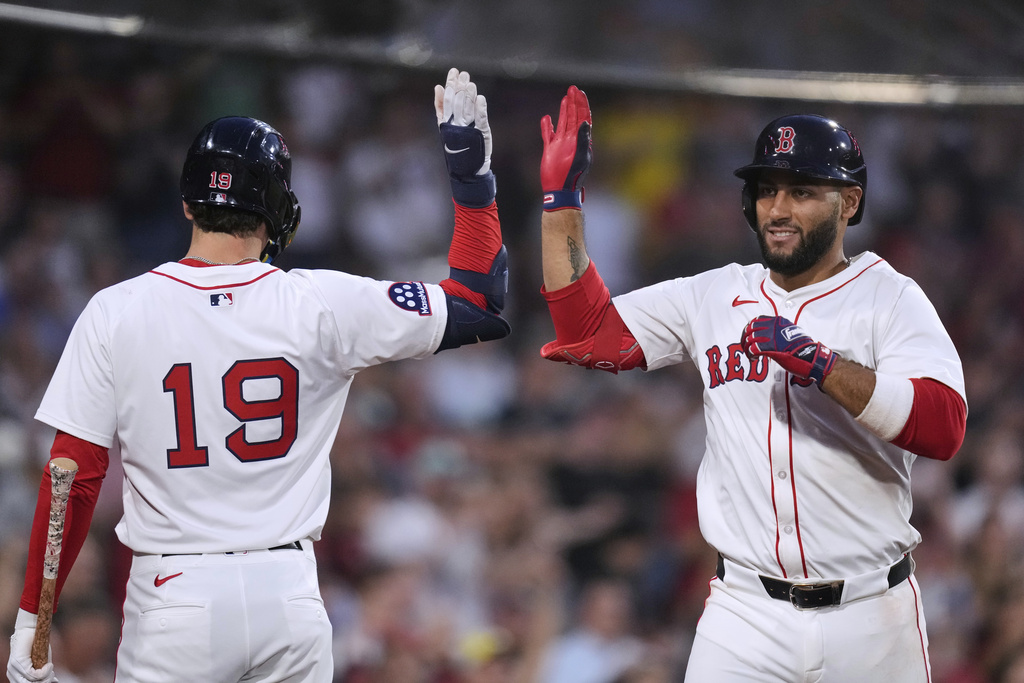 MLB(影)/紅襪農場大物一個比一個猛 2號新秀單場雙響砲勝光芒