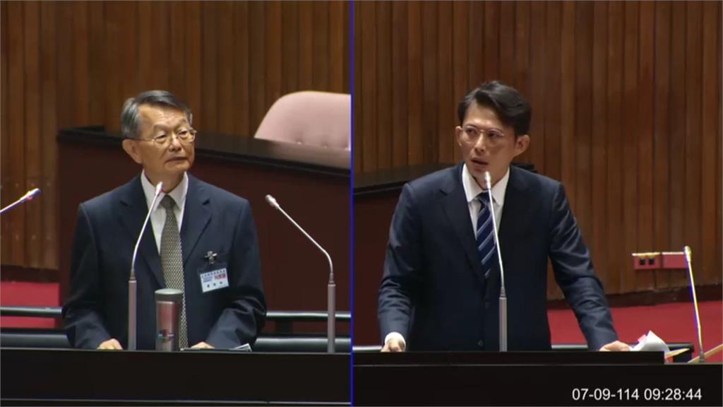 黃國昌質詢叫停被韓國瑜打臉秒喊OK 綠諷:遇韓就變小貓