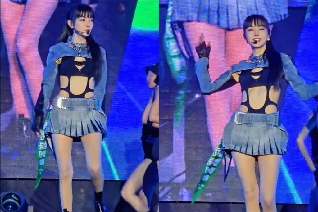 謝金燕舞台上「衣服破大洞」上半身全洩出!網急了:身材比20歲的還好