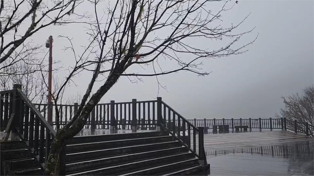 快新聞／下雪了！合歡山今晨全面白頭　車輛上山請裝備雪鍊