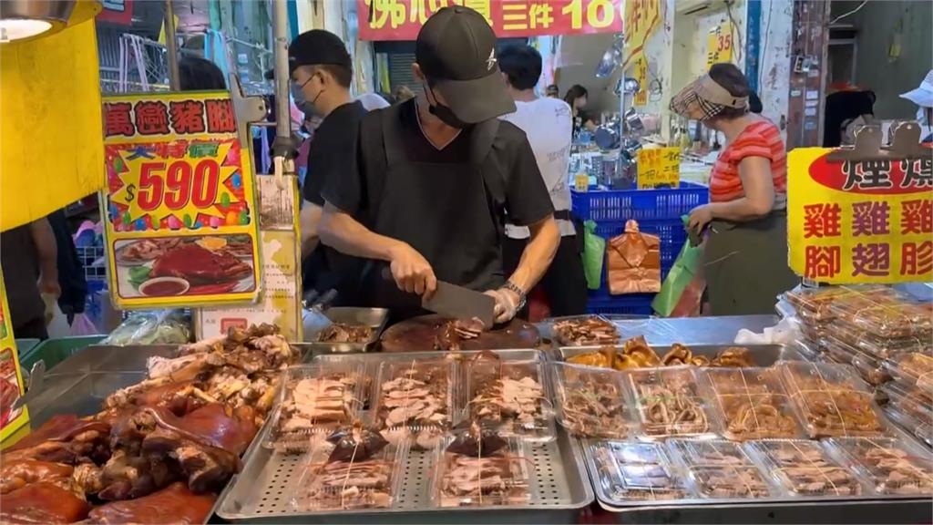 傳統市場開賣溫體豬生意興隆　攤商備貨增因應廣大「肉食族」