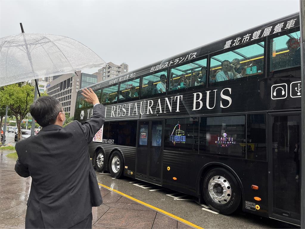 全台唯一！「台北雙層餐車」變身五星級餐車　迎接日本首發踩線團　