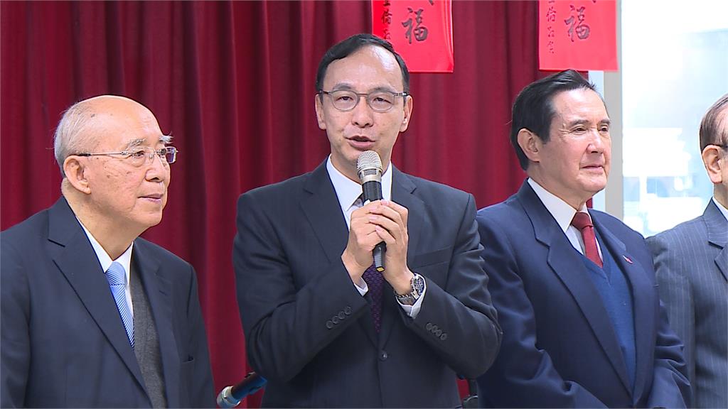 朱立倫主持新春團拜　不見侯友宜　「總教練」2024上陣代打？