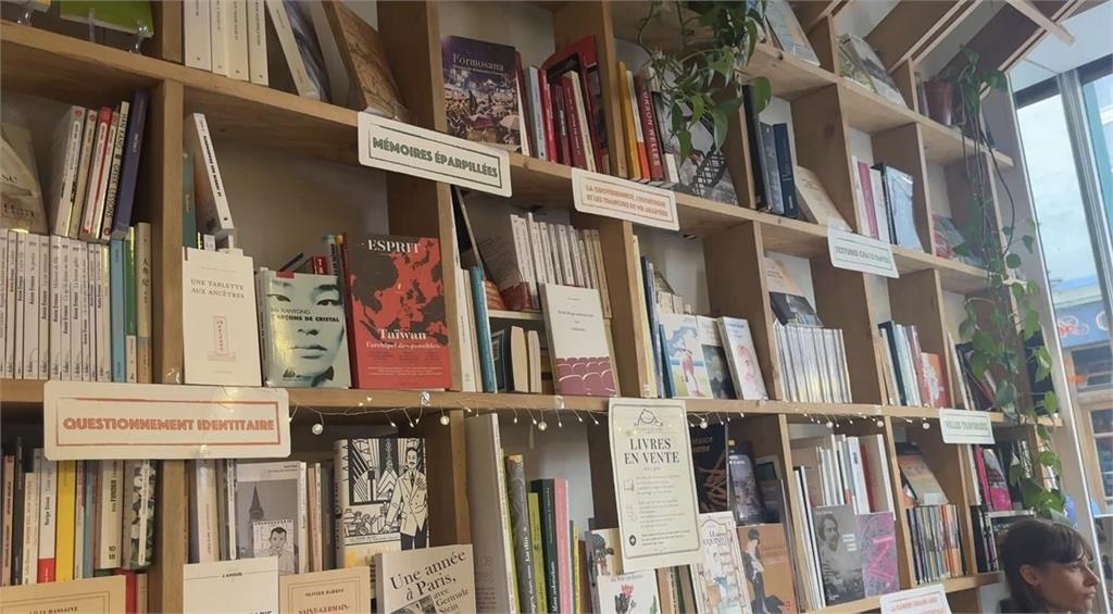 巴黎書店秀島嶼意象！　台灣人開獨立書店圓夢