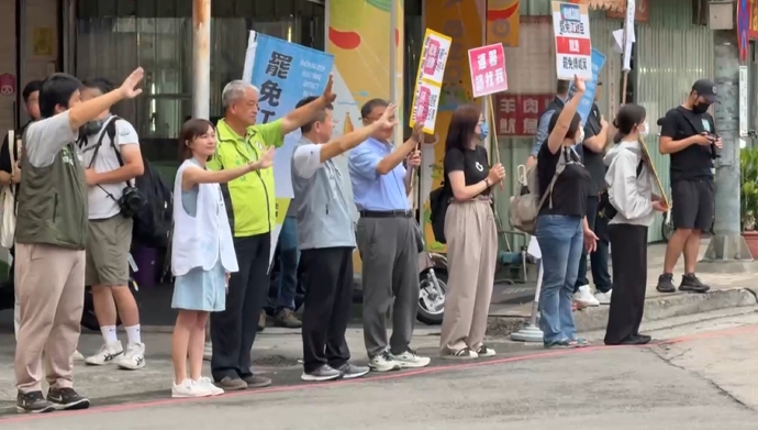 就差一點!罷免江啟臣拚補件 台中豐原開設搶救指揮所