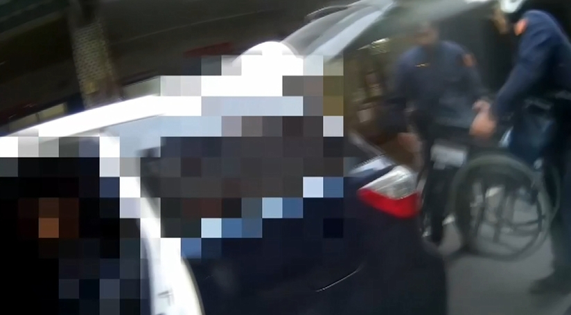 報應來了? 男子行竊完 回程途中出車禍摔斷腿