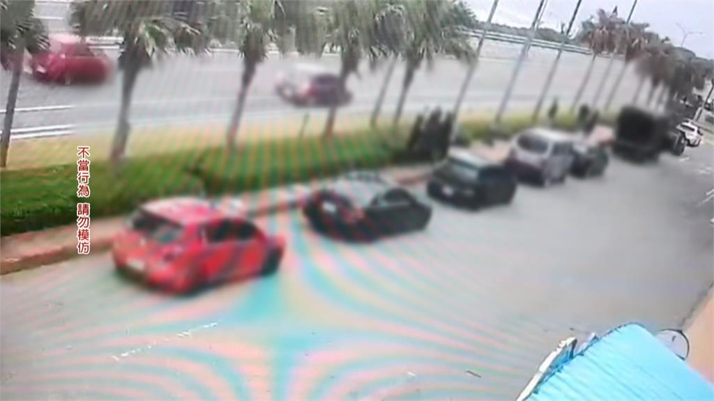 囂張飆車族 偷交通錐封路在花蓮台11線競速