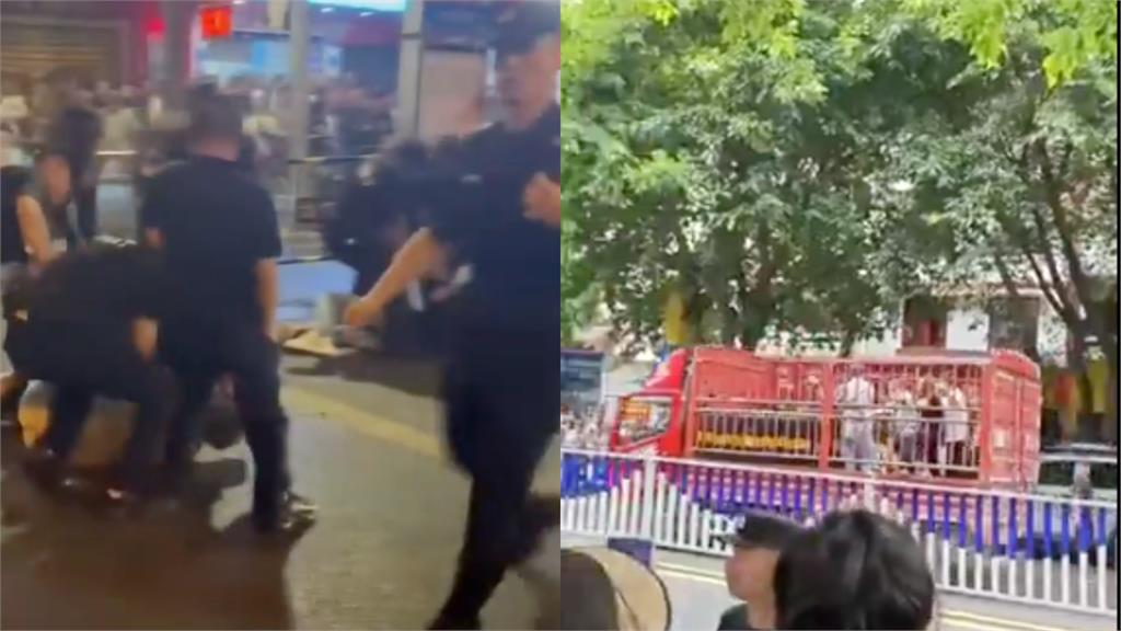私傳「中共武力鎮壓片」帳號被封禁！關鍵對話流出「警棍襲擊民眾」真相被掀