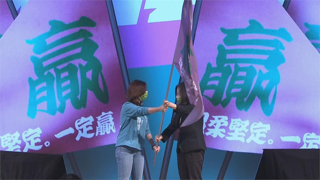 快新聞／中二區民進黨最強候選人林靜儀　蔡英文：她是最專業、最勇敢的 