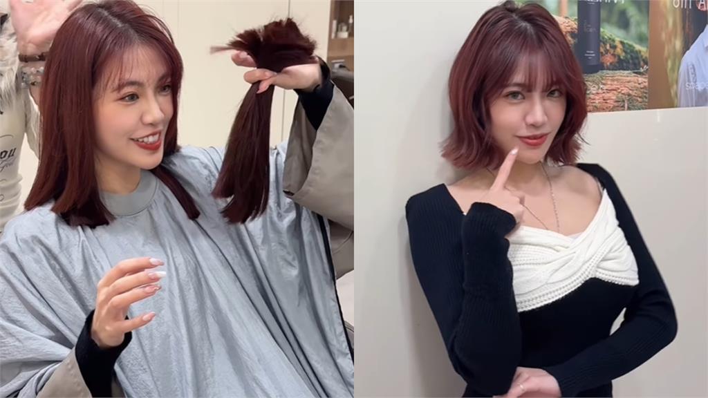樂天女孩熊霓一刀剪去「15年長髮」！新髮型「整頭爆改」驚豔網：美麗暴擊