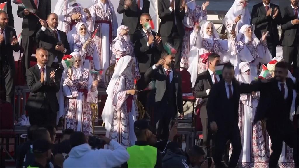 斷垣殘壁中的加薩浪漫 54對新人完成盛大婚禮