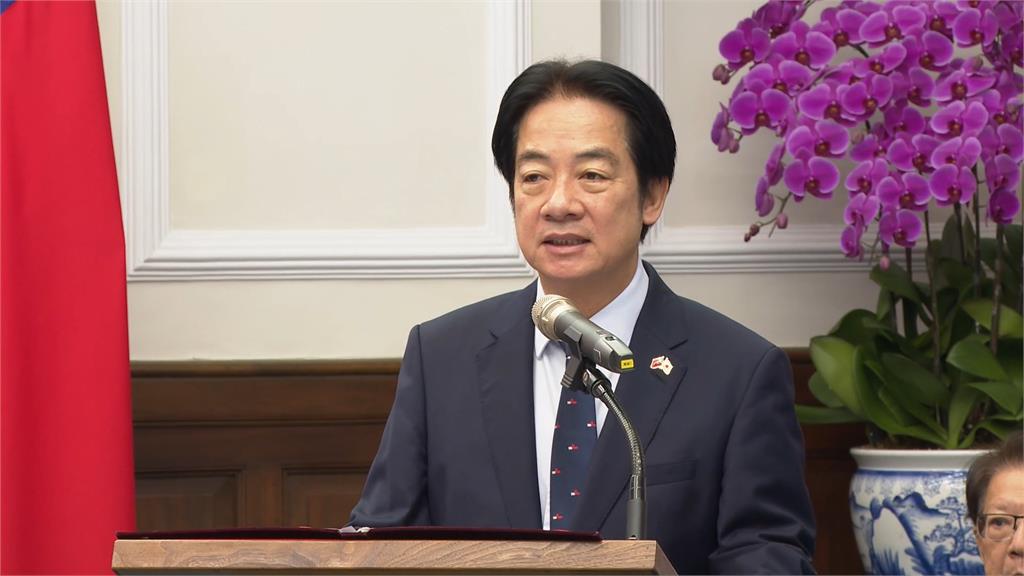 日自民黨幹事長代行會見賴總統　對北捷不幸事件表達哀悼