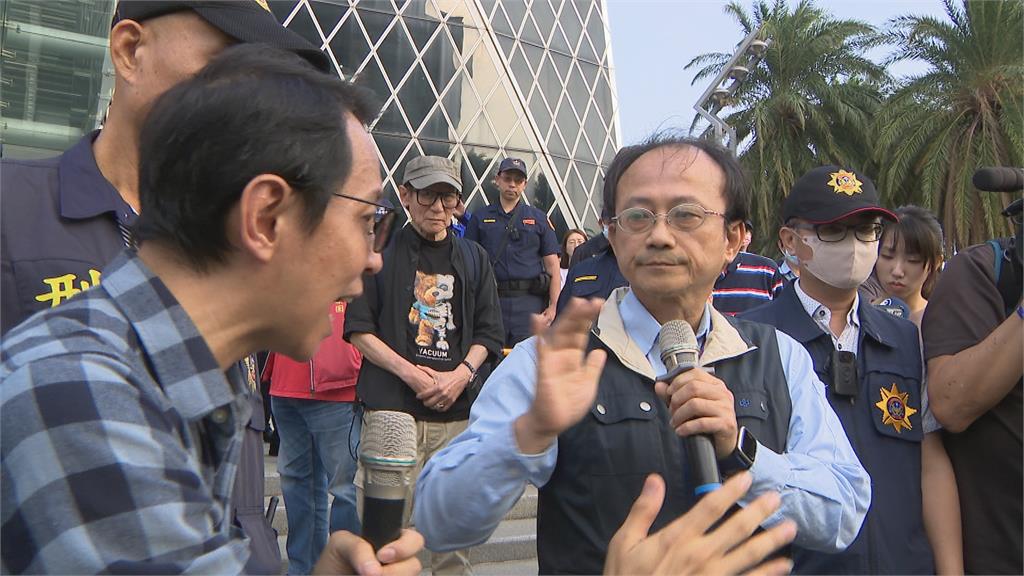 待派船員遭無預警中斷勞健保 工會申請路權車隊繞行抗議中運