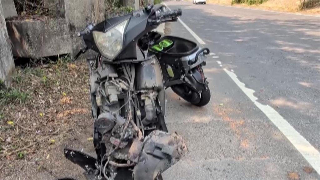 台南車禍1死7傷撞擊瞬間曝！　「汽車逆向撞機車群」1男不治