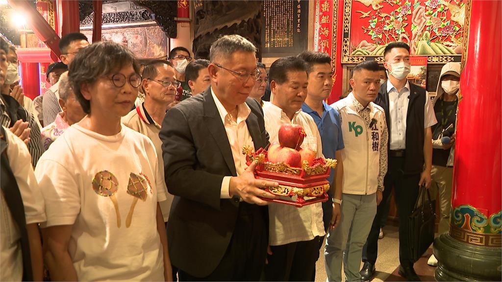 蔡壁如投入中一選區 柯文哲:有中彰投戰略考量