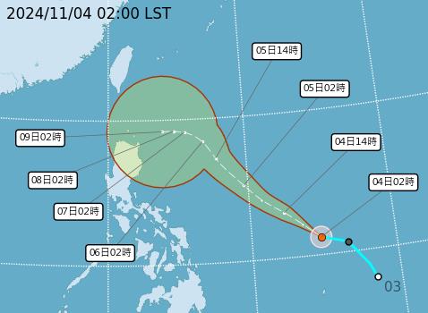 快新聞/颱風「銀杏」凌晨生成!未來路徑恐有變數 「這天」將明朗