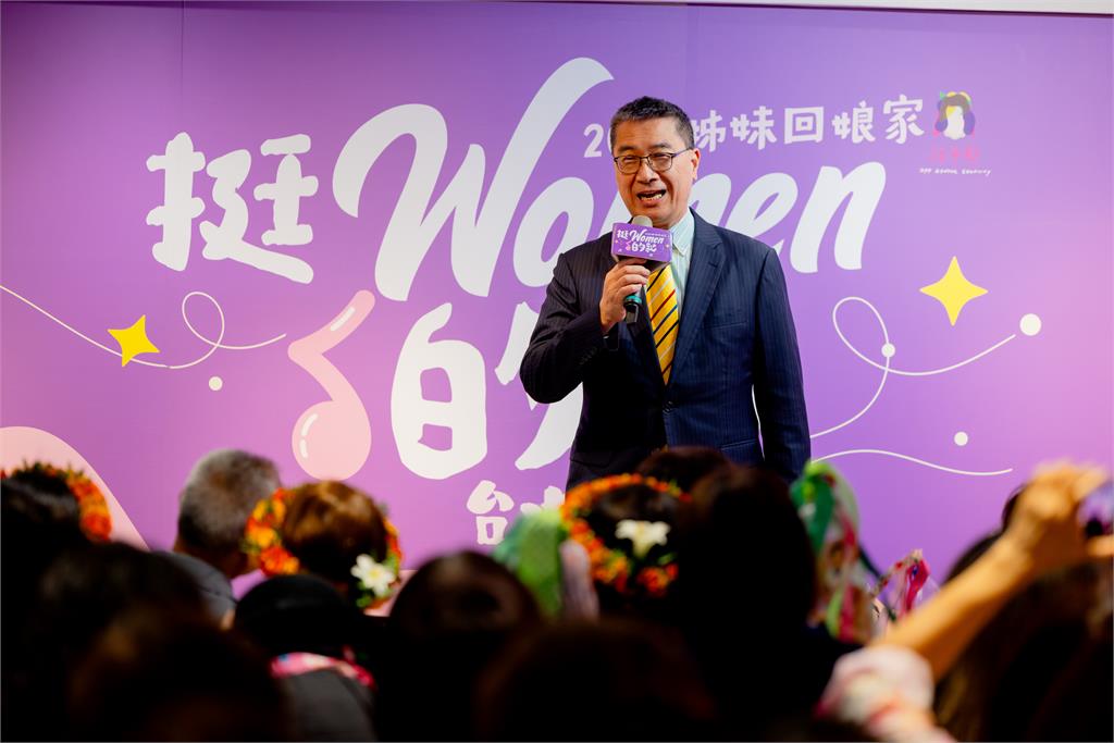 快新聞／台中首發「挺Women的歌」！徐國勇開金嗓力挺何欣純角逐市長