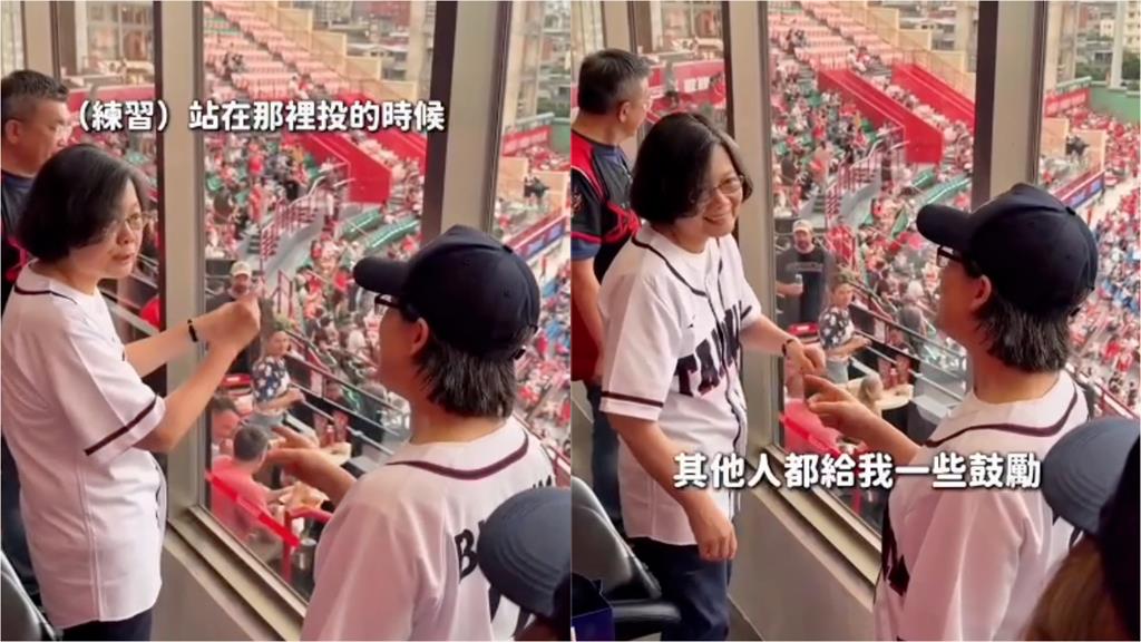 被蕭美琴當眾嗆：只有妳嫌我！蔡英文慌了「轉頭急哄」超真實反應全被錄