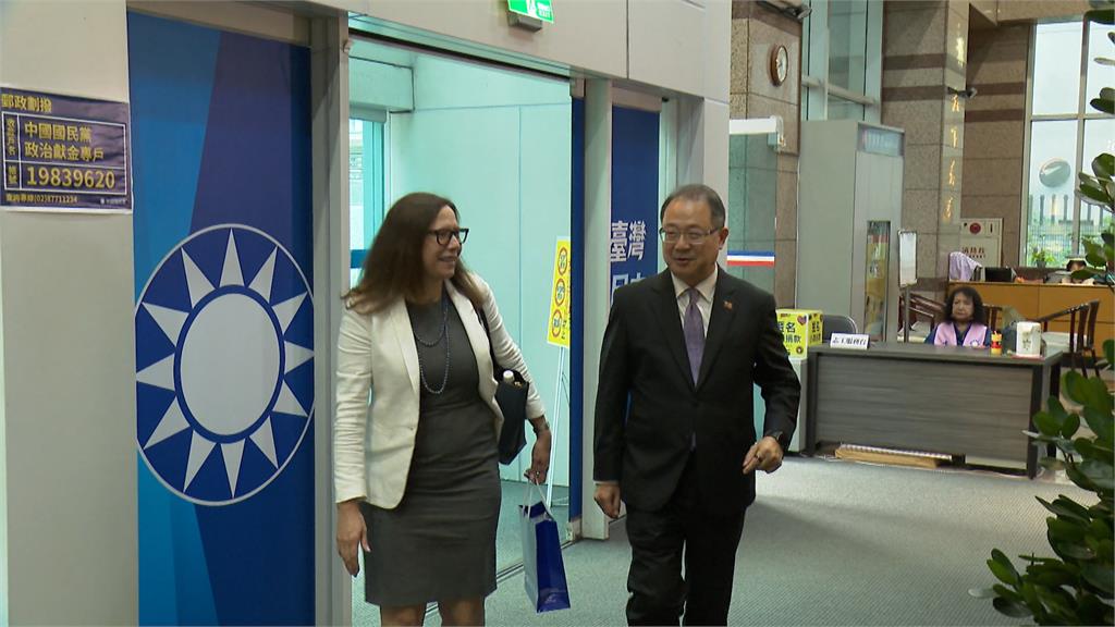 短期內再度訪台盼會各總統參選人　羅森柏格：反對外部勢力干預選舉