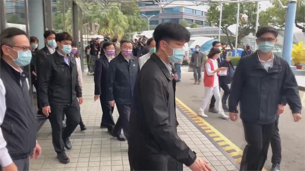 新光三越氣爆釀死傷 卓榮泰赴台中視察指示「當活生生課程」