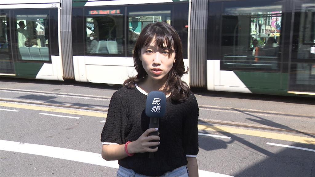 女騎士違規闖紅燈撞行駛中輕軌 高捷不排除提出求償