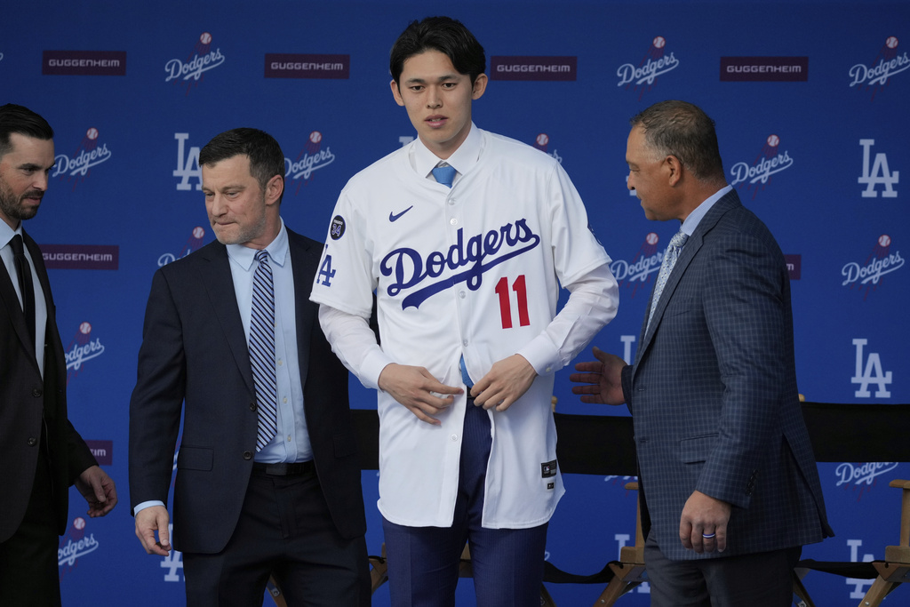 MLB/澄清沒報團?選擇道奇不是因為大谷和山本 佐佐木:是因為「這原因」