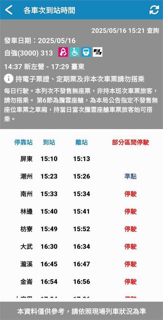 快新聞/旅客注意!台鐵屏東1路段「電線斷裂」雙向不通 晚間7點前恐無法恢復