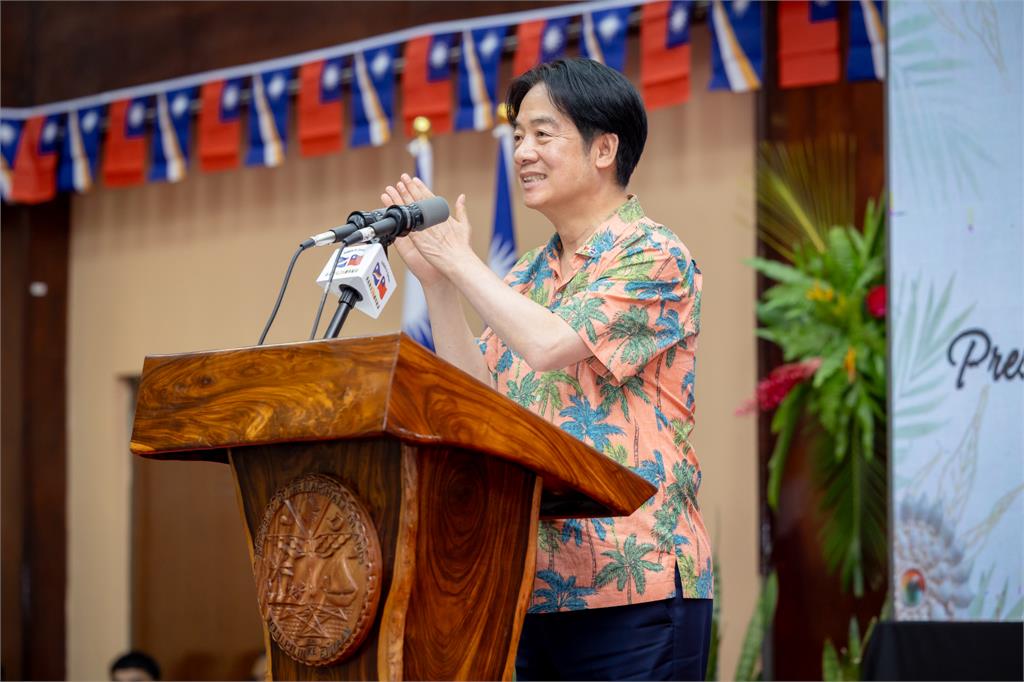 快新聞/預計今晚過境關島!出席馬紹爾國宴 賴清德:盼兩國邦誼歷久彌新