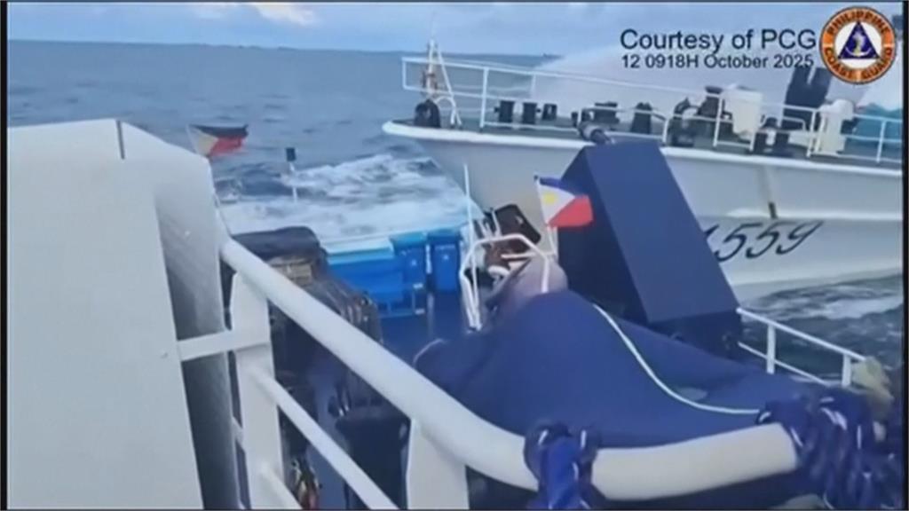 中菲又衝突！中海警朝菲漁船射水砲　3漁民受傷、2船隻損毀